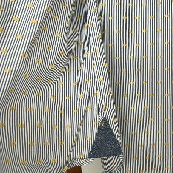 Joules Men's Blue Striped Shirt - Picture 4 of 4